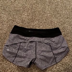 Lululemon size 2 gray shorts